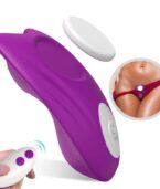 ARMONY - CULOTTE PORTABLE PAPILLON VIBRATEUR TÉLÉCOMMANDE VIOLET