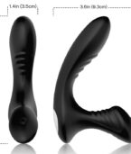 ARMONY - STORM VIBRATEUR ANAL PROSTATE & PLUG TÉLÉCOMMANDE NOIR