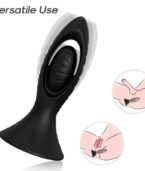 ARMONY - VIBRATEUR & PLUG ANAL SILICONE NOIR