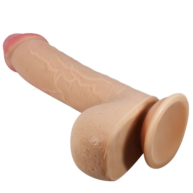 PRETTY LOVE - SÉRIE SLIDING SKIN GODE RÉALISTE AVEC VENTOUSE SLIDING SKIN FLESH 23