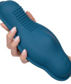 CALEXOTICS - RIDER MASSAGER DOUBLE MOTEUR TÉLÉCOMMANDE BLEU