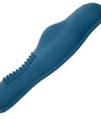 CALEXOTICS - RIDER MASSAGER DOUBLE MOTEUR TÉLÉCOMMANDE BLEU