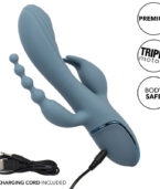 CALEXOTICS - VIBRATEUR TRIPLE ECSTASY GRIS