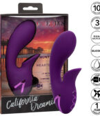 CALEXOTICS - STIMULATEUR ET SUCKER HUNTINGTON BEACH HEARTBREAKER VIOLET PAR CALIFORNIA DREAMING