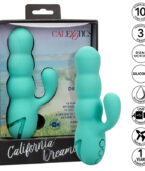 CALEXOTICS - VIBRATEUR DEL MAR DIVA RABBIR AQUA GREEN PAR CALIFORNIA DREAMING