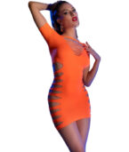 CHILIROSE - CR 4704 ROBE ORANGE S/M