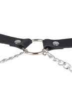 SUBBLIME - HARNAIS CEINTURE CUIR NOIR TAILLE UNIQUE