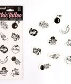 SECRET PLAY - LOT DE 10 TATOUAGES TEMPORAIRES SPICY COLLECTION