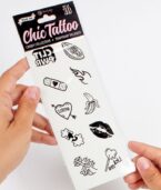 SECRET PLAY - ENSEMBLE DE 10 TATOUAGES TEMPORAIRES CANDY COLLECTION