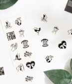 SECRET PLAY - ENSEMBLE DE 10 TATOUAGES TEMPORAIRES KINKY COLLECTION