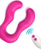 ARMONY - VIBRATEUR SERAPH DOUBLE TÉLÉCOMMANDE FUCHSIA