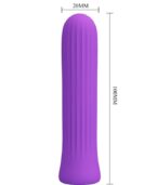 PRETTY LOVE - BLANCHE VIBRATEUR STIMULATEUR LILAS