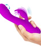 PRETTY LOVE - VIBRATEUR RECHARGEABLE RACHEL AVEC VENTOUSE VIOLET