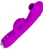 PRETTY LOVE - VIBRATEUR SUCKER RECHARGEABLE REGINA VIOLET