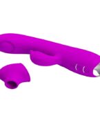 PRETTY LOVE - VIBRATEUR SUCKER RECHARGEABLE REGINA VIOLET