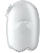 SATISFYER - GLOWING GHOST AIR PULSE & VIBRATEUR BLANC