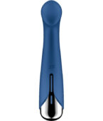 SATISFYER - SPINNING G-SPORT 1 VIBRATEUR ROTATOR BLEU