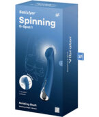 SATISFYER - SPINNING G-SPORT 1 VIBRATEUR ROTATOR BLEU