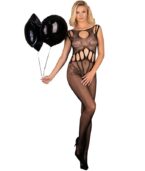 LIVCO CORSETTI FASHION - AMAHIL BODYSTOCKING SANS CROTCHLESS NOIR TAILLE UNIQUE