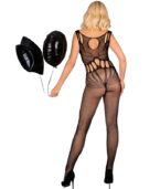 LIVCO CORSETTI FASHION - AMAHIL BODYSTOCKING SANS CROTCHLESS NOIR TAILLE UNIQUE