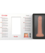 ONINDER - PETIT GODE VIBRATEUR BOGOTÁ 9 VITESSES NATUREL 17.5 CM -O- 4 CM - APPLICATION GRATUITE