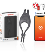 ONINDER - ANNEAU VIBRATEUR RÉGLABLE RECHARGEABLE PAMPA AVEC STIMULATEUR DE CLITORIS 10 VITESSES - APPLICATION GRATUITE