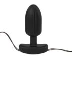 ELECTRASTIM - PLUG ANAL TARTARE QUADRIPOLAR SILICONE NOIR