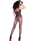 CHILIROSE - CR 4233 BODYSTOCKING SANS CROCHET NOIR S/M