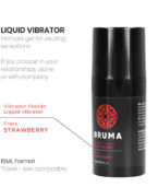 BRUMA - VIBRATEUR LIQUIDE ULTRA GLISSANT FRAISE 15 ML