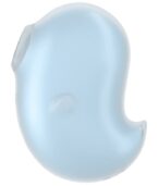 SATISFYER - CUTIE GHOST VIBRATEUR POSER BLEU CLAIR