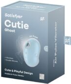 SATISFYER - CUTIE GHOST VIBRATEUR POSER BLEU CLAIR