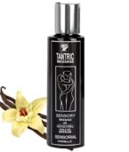 EROS-ART - HUILE DE MASSAGE TANTRIQUE NATURELLE ET VANILLE APHRODISIAQUE 100 ML