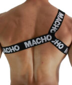 MACHO - HARNAIS ROMAIN BLANC S/M