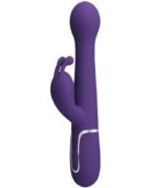 PRETTY LOVE - DEJON VIBRATEUR RABBIT 3 EN 1 MULTIFONCTION VIOLET