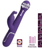 PRETTY LOVE - DEJON VIBRATEUR RABBIT 3 EN 1 MULTIFONCTION VIOLET