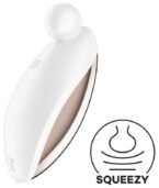 SATISFYER - SPOT ON 2 VIBRATEUR LAY-ON BLANC