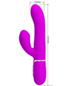 PRETTY LOVE - VIBRATEUR MULTIFONCTION G-SPOT FUCHSIA