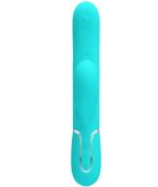 PRETTY LOVE - PERLITA VIBRATEUR MULTIFONCTION 3 EN 1 POINT G VERT AQUA