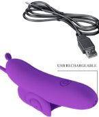 PRETTY LOVE - SNAIL PUISSANT STIMULATEUR DE DOIGTS VIOLET