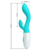 PRETTY LOVE - VIBRATEUR BRIGHTY G-SPOT VERT AQUA