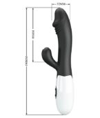 PRETTY LOVE - VIBRATEUR SNAPPY G-SPOT NOIR