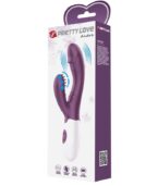 PRETTY LOVE - BUTTERFLY KISS VIBRATEUR RABBIT ET STIMULATEUR DE POINT G VIOLET