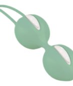 FUN FACTORY - SMARTBALLS DUO BOULES PELVIENNES BLANC / PISTACHE