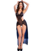 CHILIROSE - BODY LONG SANS ENTREJAMBE CR 4684 NOIR S