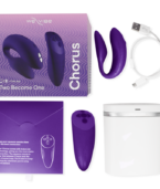 WE-VIBE - VIBRATEUR CHORUS POUR COUPLES AVEC CONTRÔLE DE SQUEEZE LILAS