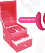 WE-VIBE - VIBRATEUR CHORUS POUR COUPLES AVEC COMMANDE DE SQUEEZE ROSE