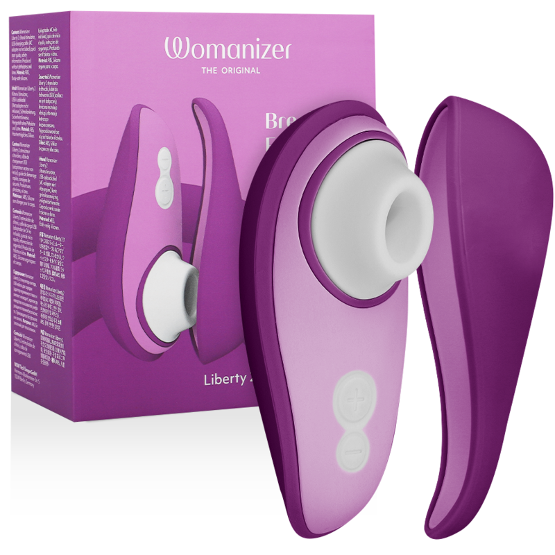 WOMANIZER - LIBERTY 2 STIMULATEUR & VENTOUSE CLITORIS VIOLET