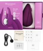 WOMANIZER - LIBERTY 2 STIMULATEUR & VENTOUSE CLITORIS VIOLET