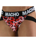 MACHO - MX28MR JOCK MILITAIRE ROUGE S