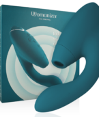 WOMANIZER - DUO 2 STIMULATOR BLEU PÉTROLE